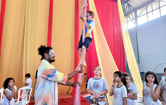 Educa O Promove Oficinas De Circo Para Os Alunos Da Rede Municipal De